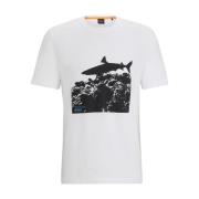 Hugo Boss Sjöhäst T-shirt White, Herr