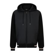 Boss Hybrid Svart Sweatshirt Jacka Black, Herr