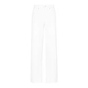 Jil Sander Naturliga Bomullsjeans White, Dam