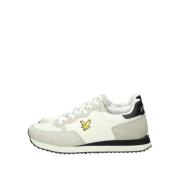 Lyle & Scott Modernt tyg sneakers White, Herr