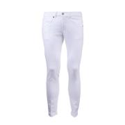 Dondup Vita Skinny Fit Byxor White, Herr