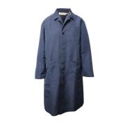 Marni Pre-owned Pre-owned Polyester ytterklder Blue, Dam