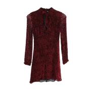 Yves Saint Laurent Vintage Pre-owned Tyg klnningar Red, Dam