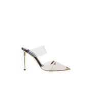 Elisabetta Franchi Stilfull Klänning Kollektion Beige, Dam