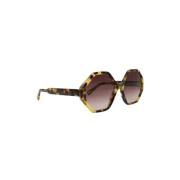 Chloé Pre-owned Pre-owned Acetat solglasgon Yellow, Dam