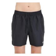 Nike Svarta Beachwear Shorts Tape Black, Herr