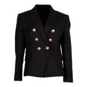 Balmain Pre-owned Pre-owned Bomull ytterklder Black, Dam