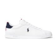 Polo Ralph Lauren Heritage Court 2 Läder Sneakers White, Herr