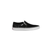 Vans Sportig Svart Sneaker med Kontrast Sula Black, Herr