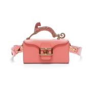 Lanvin Rosa Cat Nano Topphandväska Pink, Dam