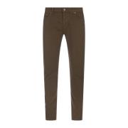 Dondup Grön Militär Slim Fit Jeans Green, Herr