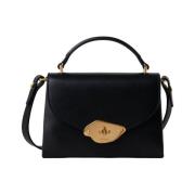 Mulberry Liten Lana Topp Handtag Väska Black, Dam