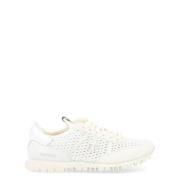 Premiata Ivory Seand Sneaker i Mocka och Nät White, Dam