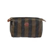 Fendi Vintage Pre-owned Canvas handvskor Multicolor, Dam