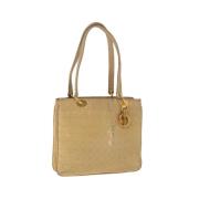 Dior Vintage Pre-owned Nylon dior-vskor Beige, Dam