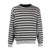 Kenzo Blommönstrad Randig Jumper Multicolor, Herr