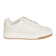 Saint Laurent Låg Topp Sneakers White, Dam