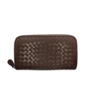 Bottega Veneta Vintage Pre-owned Laeder plnbcker Brown, Dam