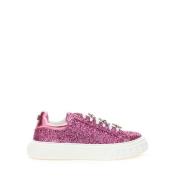 Casadei Blommiga Off-Road Sneakers Pink, Dam