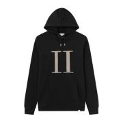 Les Deux Bouclé Hoodie med Encore Logo Black, Herr