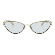 Tiffany Cat-Eye Guld Solglasögon Yellow, Dam