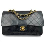 Chanel Vintage Pre-owned Laeder chanel-vskor Black, Dam