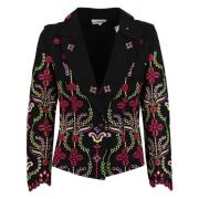 Charo Ruiz Ibiza Broderad Damjacka Multicolor, Dam