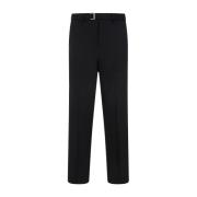 Sacai Svarta Suiting Byxor Herrmode Black, Herr