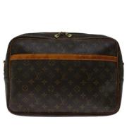 Louis Vuitton Vintage Pre-owned Canvas louis-vuitton-vskor Brown, Dam