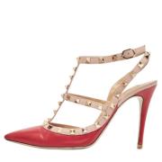 Valentino Vintage Pre-owned Laeder klackskor Red, Dam