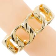 Chanel Vintage Pre-owned Metall armband Yellow, Dam