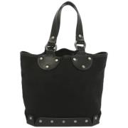 Bally Pre-owned Pre-owned Canvas totevskor Black, Dam