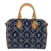 Louis Vuitton Vintage Pre-owned Canvas louis-vuitton-vskor Blue, Dam