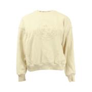 Acne Studios Pre-owned Pre-owned Bomull toppar Beige, Dam