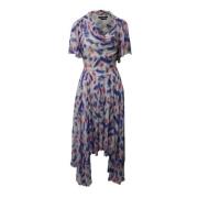 Isabel Marant Pre-owned Pre-owned Silke klnningar Multicolor, Dam