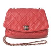 Chanel Vintage Pre-owned Laeder chanel-vskor Red, Dam