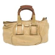 Chloé Pre-owned Pre-owned Laeder handvskor Beige, Dam