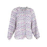 Isabel Marant Pre-owned Pre-owned Silke toppar Multicolor, Dam