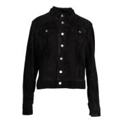 Yves Saint Laurent Vintage Pre-owned Mocka ytterklder Black, Herr