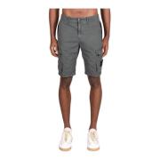 Stone Island Bomullsshorts Gray, Herr