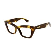 Bottega Veneta Modernt Cat-Eye Glasögon Multicolor, Dam