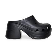 Crocs Siren Clog Sandaler Vår/Sommar Kollektion Black, Dam