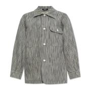 A.p.c. Randigt mönster jacka Gray, Dam