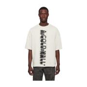 A-Cold-Wall Gaussian Logo T-Shirt Oversized Fit Beige, Herr