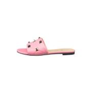 Cesare Gaspari Rosa Rockstud Sandaler Mila Pink, Dam