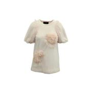 Simone Rocha Pre-owned Pre-owned Bomull toppar Pink, Dam