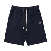 Champion Borstad Fleece Reverse Weave Shorts Blue, Herr