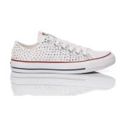 Converse Handgjorda Vita Sneakers för Kvinnor White, Dam