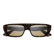 Gucci Trendiga Dubbellagers Solglasögon Gg1617S Brown, Unisex