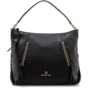 Michael Kors Svart läder Shopper Bag SIA Black, Dam